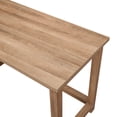 thumbnail image 7 of Evelyn&Zoe Modern Writing Desk, Brown, 7 of 7