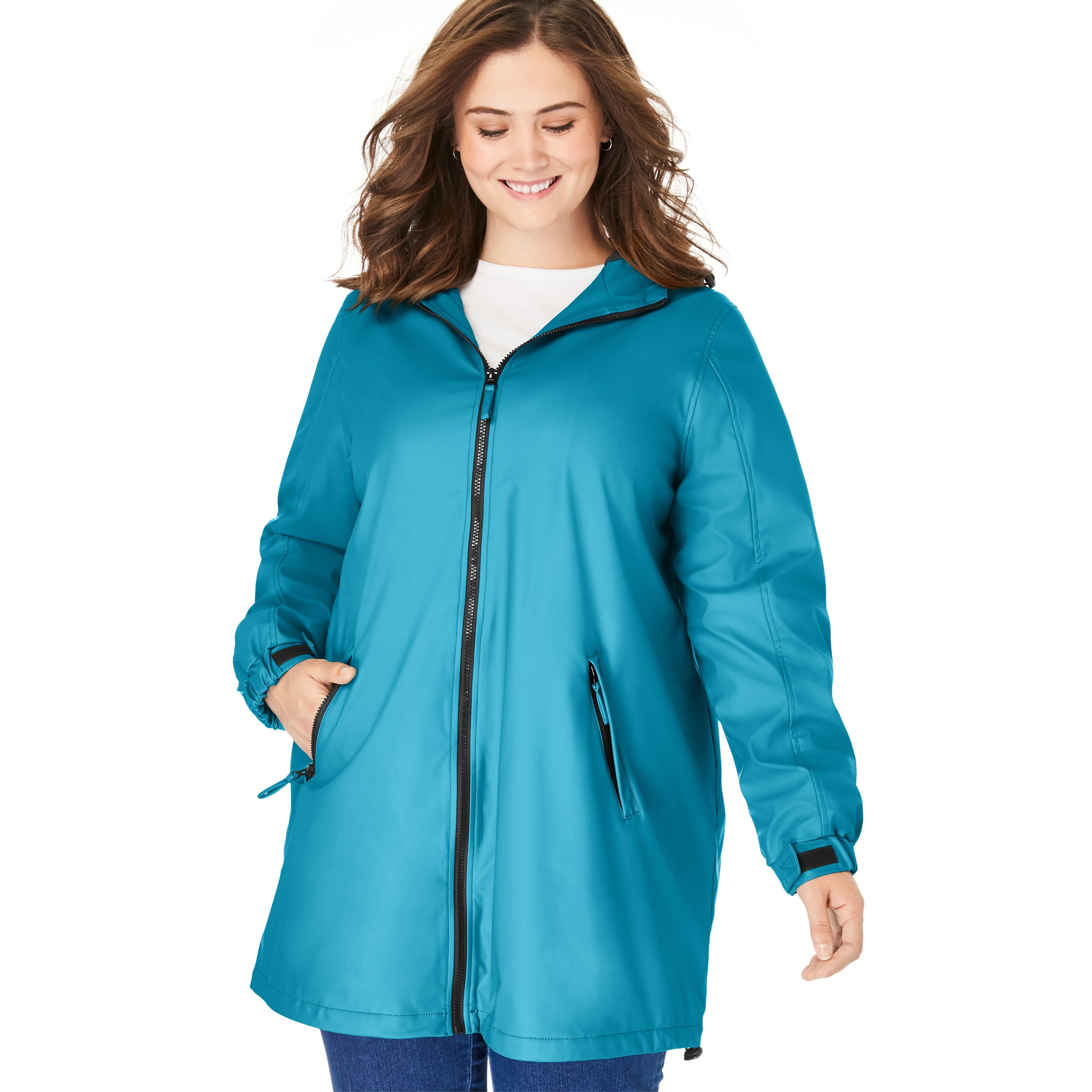 Hooded Slicker Raincoat Raincoat 