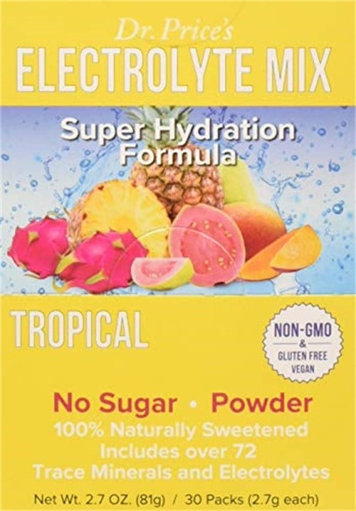 Dr Price'S Vitamins Electrolyte Mix Tropical