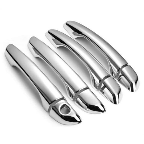 Eynpire 7031 Chrome 4 Door Handle Cover Compatible with 2017-2020 Hyundai Elantra W/O Smart Keyhole
