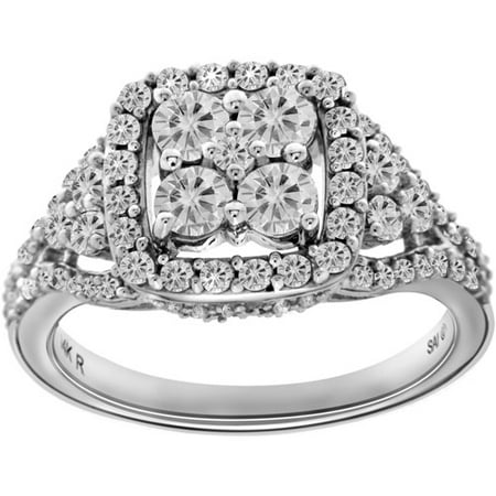 1.5 Carat T.w. Diamond Engagement Ring I