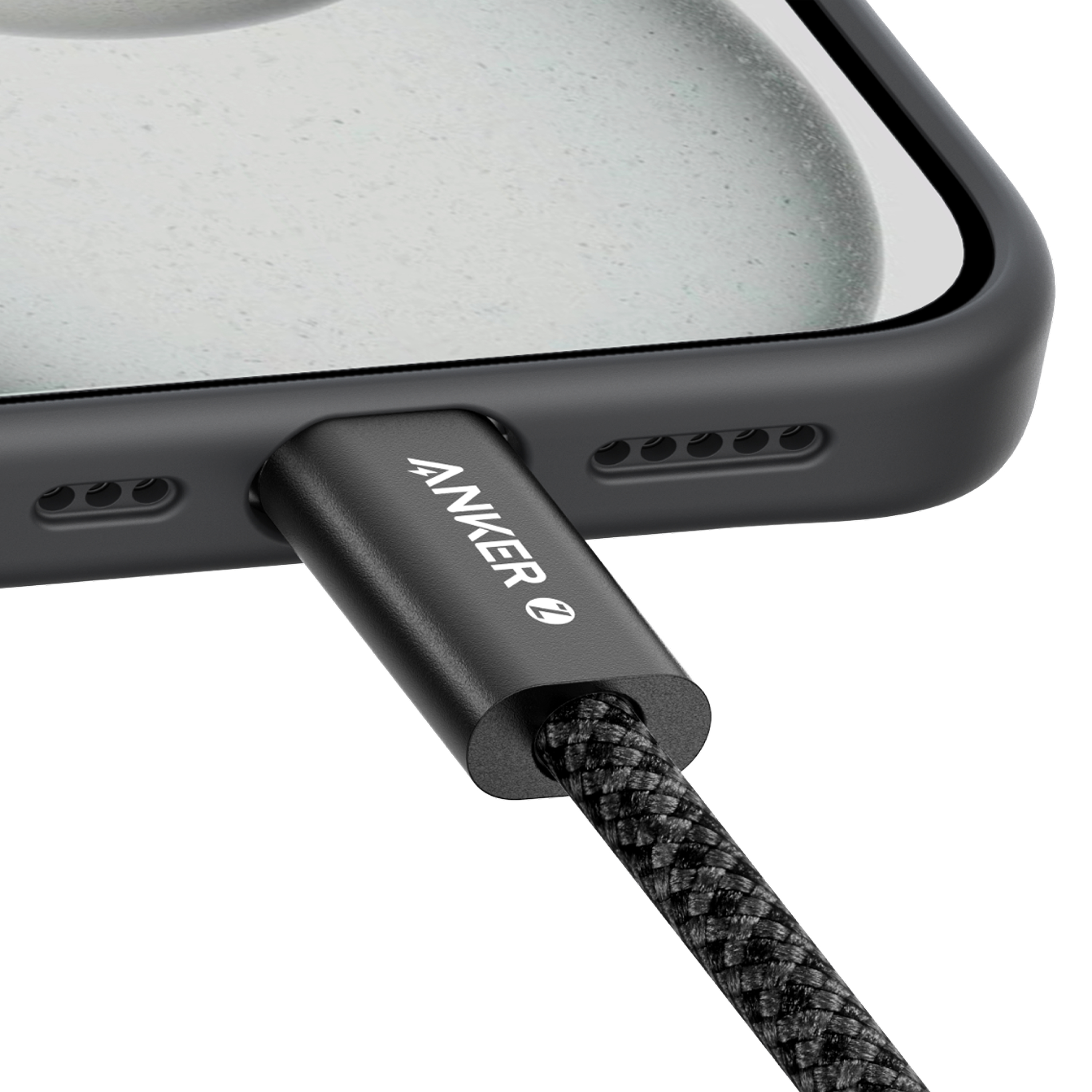 Anker Zolo USB-C Cable 6ft, 240W, Braided, Black photo 2