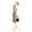Nature, variant on Solid Wooden Coat Rack Freestanding, New Zealand Pine Coat Tree with 8 Hooks & 3 Adjustable Sizes for Coats, Hats, Handbags and Scarves, Space Saving for Entryway/Office/Bedroom (Brown)