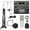 Silver, variant on Multifunctional Live V9 Sound Card and BM800 Suspension Microphone Kit Broadcasting Recording Condenser Microphone Set Intelligent Webcast Live Sound Card for Computers and Mobilephone