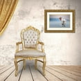 thumbnail image 3 of Ortega, Xavier 18x13 Gold Ornate Wood Framed with Double Matting Museum Art Print Titled - Dalmatian Pelican At Dawn, 3 of 4