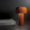 thumbnail image 2 of Lámpara de mesa recargable con forma de hongo, creativa, LED, 3 W, 3 niveles de luz, luz nocturna de metal, 2 of 4