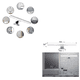 thumbnail image 4 of Lámpara Pared Led Para Espejo De Baño Moderna Luz Blanca 30 cm, 4 of 4