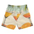 thumbnail image 7 of FORMRS Boys Swim Trunks Quick Dry Mesh Liner Boardshorts Sizes XS-XL, Mid Century Glasses, 7 of 7