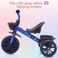 thumbnail image 2 of Triciclo infantil Youthkkee con luces LED y cesta de almacenamiento de 3 ruedas, 2 of 6