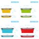 thumbnail image 5 of Recipientes de almacenamiento de alimentos Annaklin plegables con tapa hermética, 5 of 9