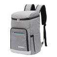 thumbnail image 4 of Outdoor Picnic Bag Lunch Backpack Work Backpacks Large Capacity, Insulated Lunch Gray, 4 of 9