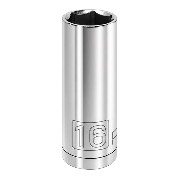 Powerbuilt 3/8 Inch Drive x 16 MM 6 Point Deep Socket - 641216