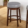 thumbnail image 2 of TMS 24” Single Avenue Swivel Counter Height Stool, Multiple Colors, 2 of 3