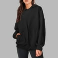 thumbnail image 2 of toraway Sweat à Capuche pour Femmes, Fermeture Éclair, Mode Décontractée, Manches Longues, Automne 2023, 2 of 4