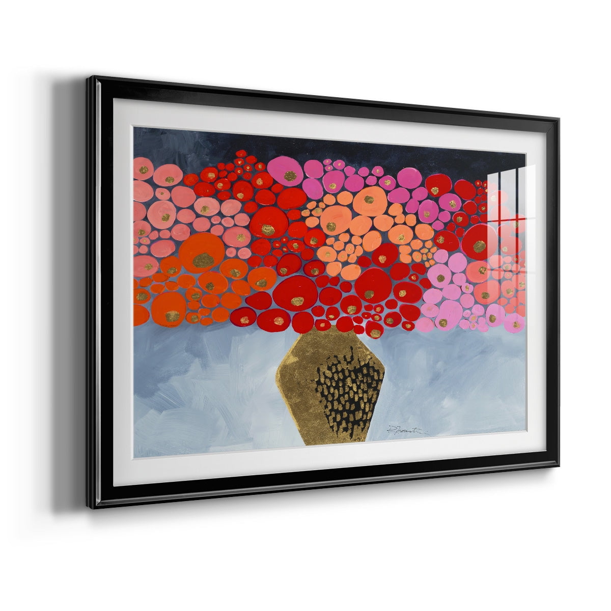 Red Poppies II Premium Framed Print - Ready to Hang