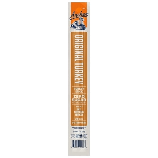 Country Archer Jerky Co Zero Sugar Rosemary Turkey Sticks, 1 Ounce, 108 Per Case
