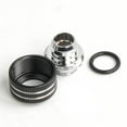 thumbnail image 4 of Dracaena 2 pack G1/4 thread to 3/8" ID, 1/2" OD PVC hose copper adapter, soft tube compression fitting for Computer water cooling system, Black, 4 of 9