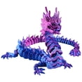 thumbnail image 1 of Dragón impreso en 3D de 33/48 cm, dragón articulado, juguete de escritorio con impresión 3D para niños y adultos, 1 of 7