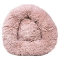 thumbnail image 1 of Pet Life PB111PKLG Nestler High-Grade Plush & Soft Rounded Dog Bed, Pink - Large, 1 of 1
