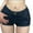 Blue-12, variant on Mitankcoo Womens Jean Shorts Casual Pockets Cut-off Summer High Waist Solid Color Everyday Wide Leg Denim Shorts S-4XL