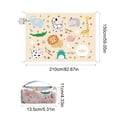 thumbnail image 3 of Ceinture de Course en Nylon pour l'Hydratation, Sac de Taille Ajustable avec Compartiment Incliné pour Bouteille, pour Sports de Plein Air, Multicoloreb, 3 of 6