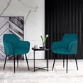 thumbnail image 3 of SET DE 2 SILLAS VELVET MODERNAS PARA COMEDOR MARCA GRAVITA, 3 of 6