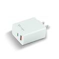 thumbnail image 4 of Cargador de Pared Vorago AU-350-WH Adaptador de Corriente Doble Puerto USB-A y USB-C, 4 of 11