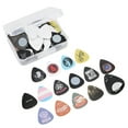 thumbnail image 2 of Púas de patrón, juego de 100 púas de guitarra, juego de púas de guitarra, accesorios para instrumentos musicales, alta capacidad, 2 of 9