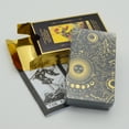 thumbnail image 1 of tarot en Feuille d'Or Jeu de table Jouets PVC Imperméable et Résistant à l'Usure Spécial Nouveau, 1 of 5