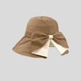 thumbnail image 2 of Wsysadlol Skull Cap Women Wide Brim UPF Protection Beach Sun Hat Elegant Bow Decor Foldable Summer Cap Lightweight UV Resistant Outdoor Travel Sun Hat, 2 of 4