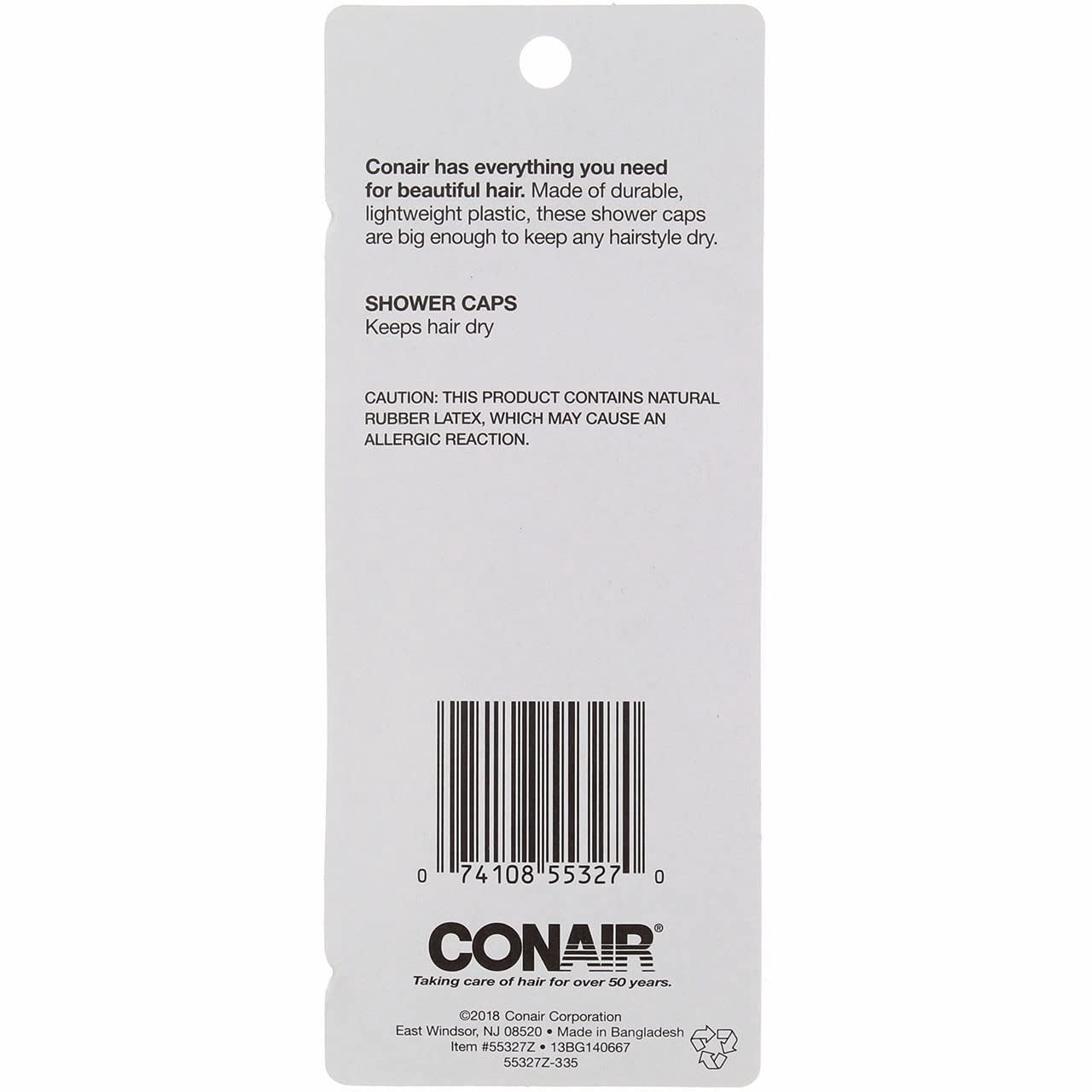 ConAir Shower Cap (Pack of 12)