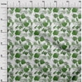thumbnail image 3 of oneOone Cotton Poplin Pear Green Fabric Leaf With Abstract Texture Sewing Craft Projects Fabric Prints By Yard 42 Inch Wide, 3 of 5