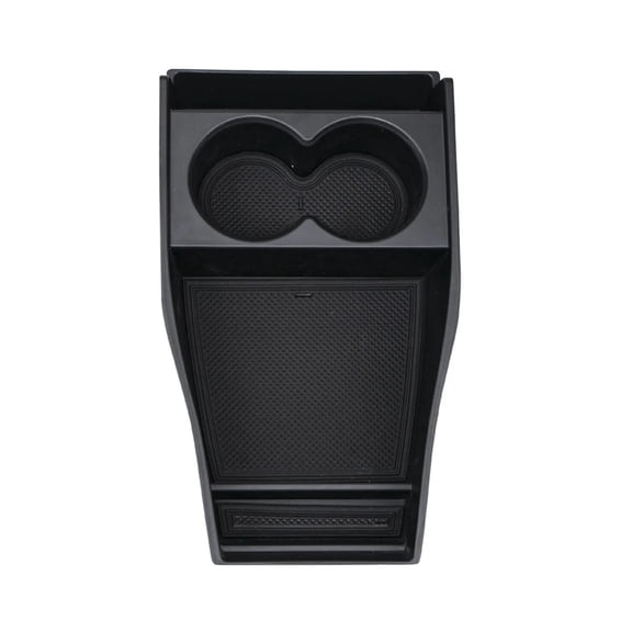 Center Console Organizer with Cup Holder and Non-Slip Mat Lower Tray Accessories for Hyundai Ioniq 5 2022-2024