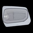 thumbnail image 3 of 4752H Driver Side Replacement Mirror Glass Heated Compatible with 18-19 Chevrolet Traverse, 3 of 6