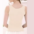 thumbnail image 7 of Pincandy Women's 3 Piece Solid Color Pajama Set with U Neck Sleeveless Tank Top and Undershirt Soft Cozy Loungewear Ideal for Nighttime Relaxation, 7 of 7