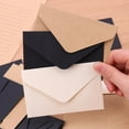 thumbnail image 3 of CIMAXIC 30Pcs Retro Envelopes Rectangular Miniature Envelopes Adorable Billet-doux Envelopes,4.13"X2.76"X0.12", 3 of 5
