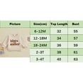 thumbnail image 4 of Bagilaanoe Toddler Baby Girl Casual Sweatshirt Long Sleeve Letter Embroidery Pullover 6M 12M 18M 24M 3T 4T Kids Loose Tee Tops, 4 of 8