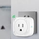 thumbnail image 2 of Smart Plug Mini Wifi Outlet con control remoto y función de temporizador Funciona con Alexa y Google Assistant 10a Smart Socket No requiere concentrador 2.4g Wi-Fi solo Afortunado Sencillez, 2 of 5