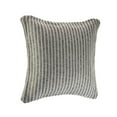 thumbnail image 3 of Ox Bay Hampton 22" x 22" Tan/Cream Striped Cotton Adult Decorative Throw Pillow Cover, 3 of 6