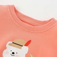 thumbnail image 4 of Utoimkio Toddler Boy Girls Cotton Long Sleeve Shirts Cute Print Pullover Sweatshirts Fall Winter Casual Crewneck Tee Tops for Kids, 4 of 9