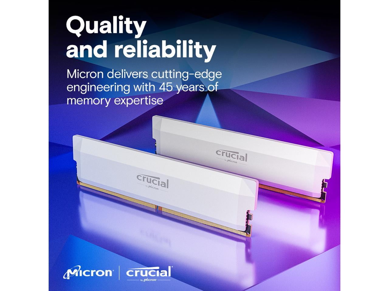 Crucial Pro Overclocking 32GB (2 x 16GB) DDR5 6400 (PC5 51200