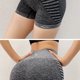 thumbnail image 4 of Pantalones cortos de yoga de cintura alta para mujer Sexy Leggings ajustados de elevación de cadera (gris) Tmvgtek Deportes Acuáticos, 4 of 6