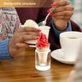 thumbnail image 4 of HEALEEP Ice Cream Cone Stand Acrylic Clear Holder for Stable Display on Tabletops, 4 of 8