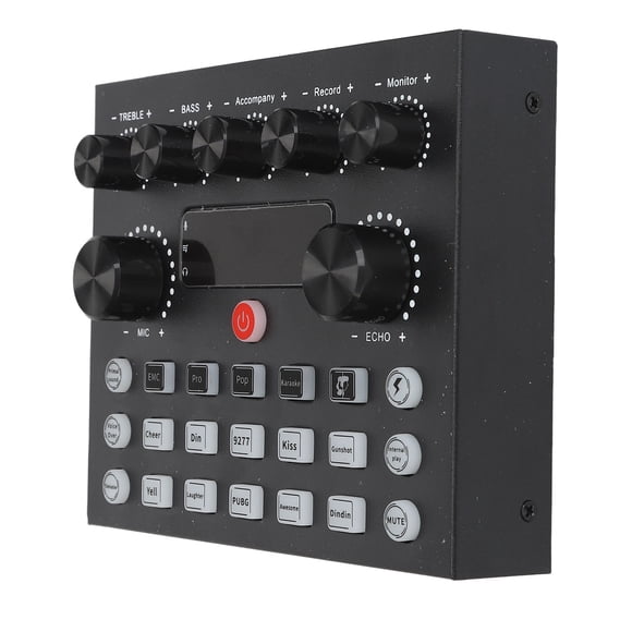 Tarjeta De Sonido En , Tarjeta De Sonido USB De Doble Canal Para Transmisión En