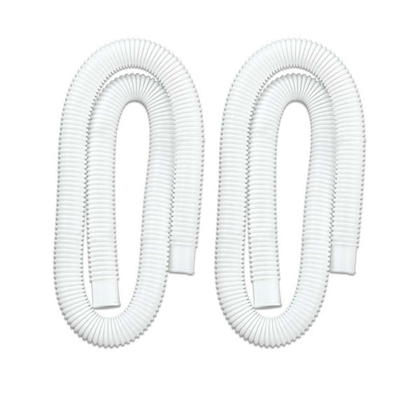 PIT66 Swimming Pool Replacement Hose Fit for 1.25 inch Accessory Hose Above Ground Pool Pump Replacement 2 pcs