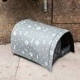 thumbnail image 3 of Maison pour Chat d'Extérieur Imperméable la Plus Chaude Maison pour Chat d'Extérieur Lavable Maison pour Animaux Résistante aux Intempéries pour Animaux Éparpillés Gris m, 3 of 5