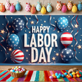 thumbnail image 6 of Decorative Design Happy Labor Day Banner Polyester Material Party Decoration Lightweight Graphic Design Celebration Banner for Holiday Celebration Indoor Decoration Event Decoration, 6 of 8