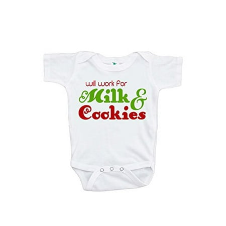 

Custom Party Shop Will Work for Milk & Cookies Christmas Onepiece