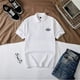 thumbnail image 3 of Camiseta para hombre, polos gráficos, camiseta blanca, holgada, con cuello, para hombre, ropa de hombre Katoen, moda 2024, básica original, 3 of 5