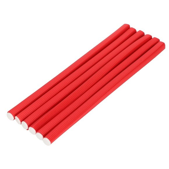 Ecomeon Twist Flex Foam Hair Roller,Hair Twist Flexi Rods,6pcs Flexible Curling Rods Soft Sponge Hair Twist Flexible Curlers Rollers Rods For Short Medium Short Hair 9#